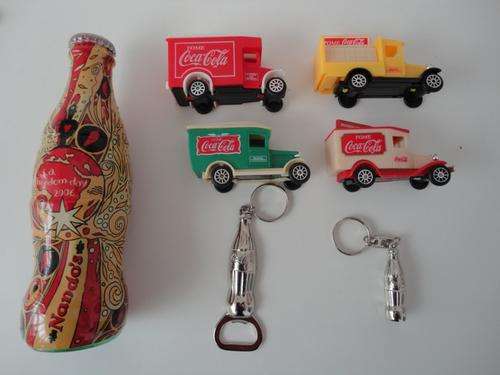 Coca Cola- LOT-2 xKeyrings,4 Model Cars, Freedom Day 2006 Bottle Cheap Shipping! Coke