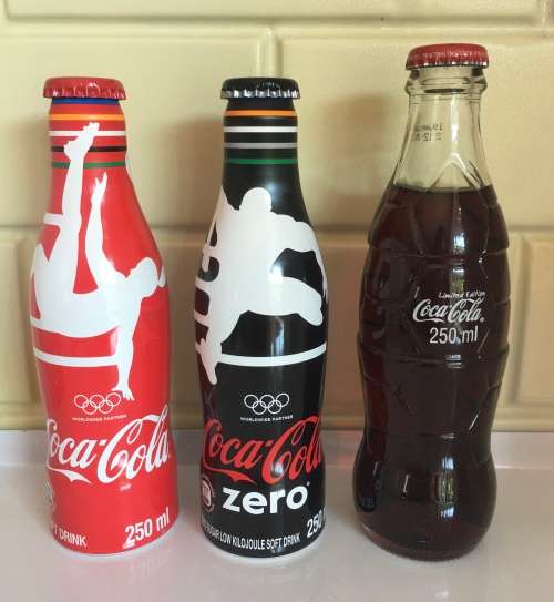Coca Cola Limited  Edition Bottles- Full and Mint