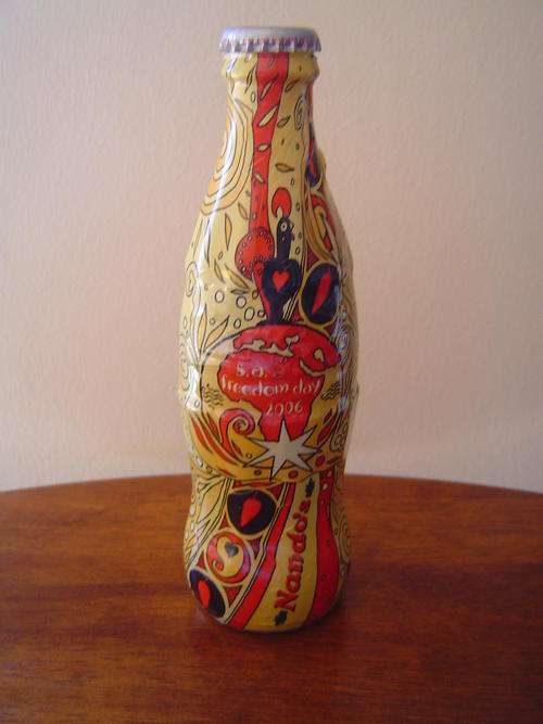 Freedom Day 2006 Coca Cola Bottle - Limited Edition  - Collectors item- FULL