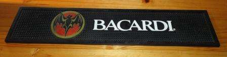 BACARDI BAR MAT / RUNNER!! RUBBER Great Condition!!!