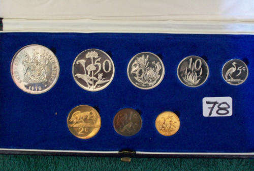 $$ LOW START $$ RSA 1978 short proof set - Herns catalogue price R450 - mintage 7000