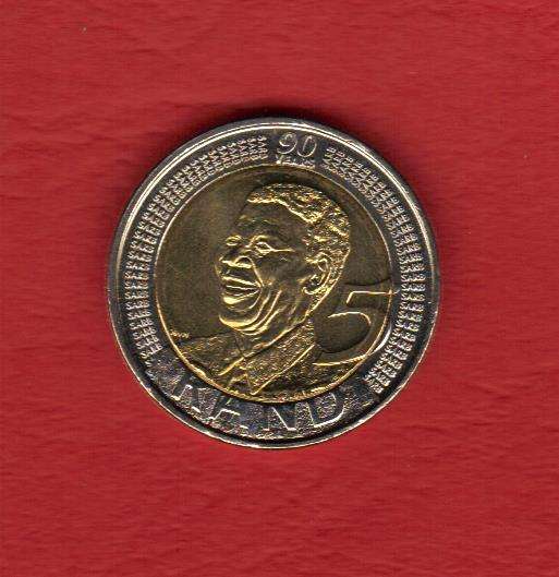 Mandela 2008 R5 - 90th Birthday - UNC ? - grade for yourself