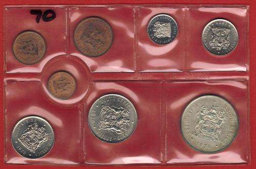 1970 RSA mint pack set WITH SILVER R1