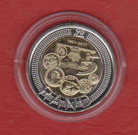 SARB R5 in air tight capsule - Direct from sealed mint bag - UNC