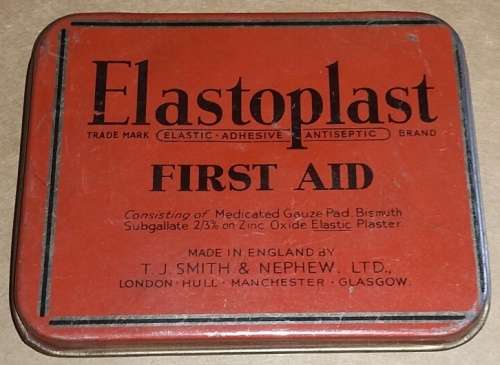 Elastoplast FIRST AID tin