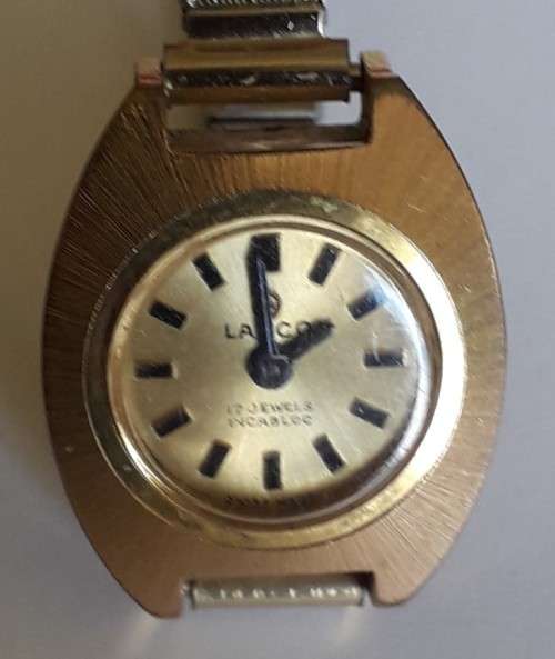 LANCO ladies watch - hand wind - working condition - keeps time well over 24 hours only