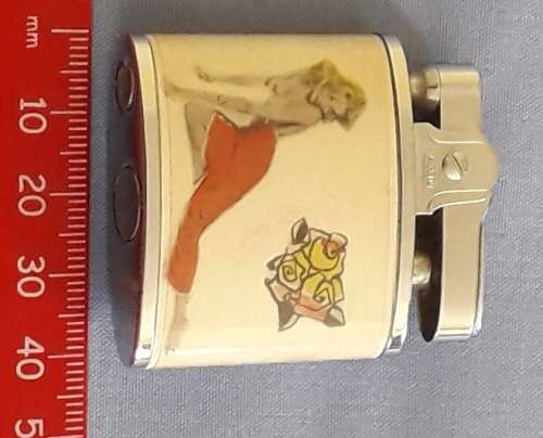 Vintage HADSON lighter - needs flint and fuel