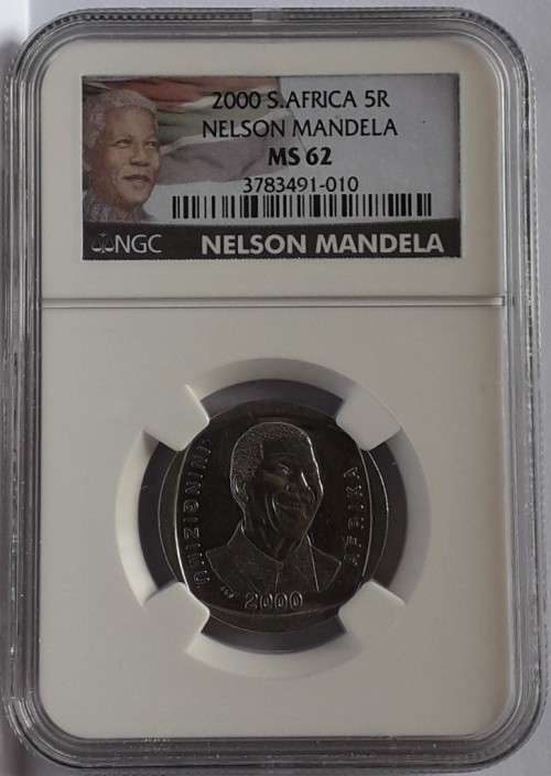SMILEY 2000 S.Africa 5R NELSON MANDELA MS62