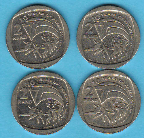 #2004# 10 Years of freedom - 4 x R2 - 1 bid for all 4