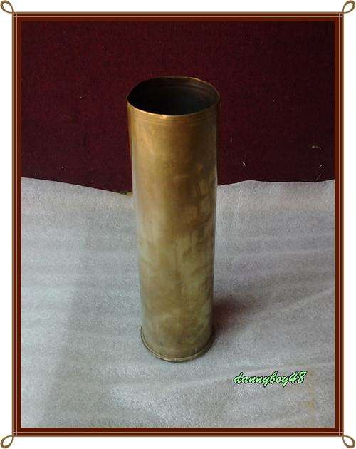 Old 90mm Canon Cartridge Case