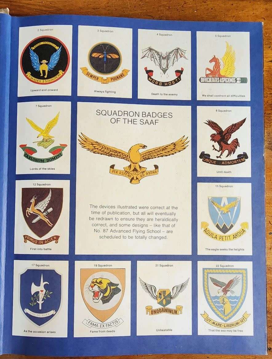 Aircraft of the South African Air Force