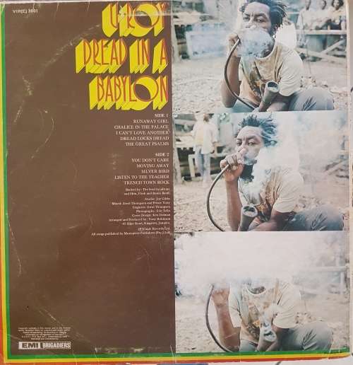 U-ROY Dread In A Babylon (VG/VG)