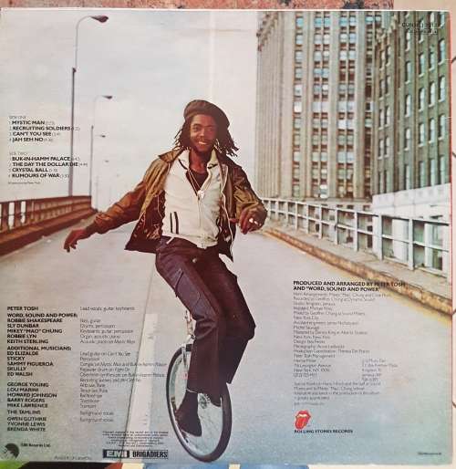PETER TOSH Mystic Man (Excellent/Excellent)