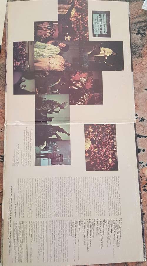 ARETHA FRANKLIN Amazing Grace - Double LP (Excellent/Very Good+)