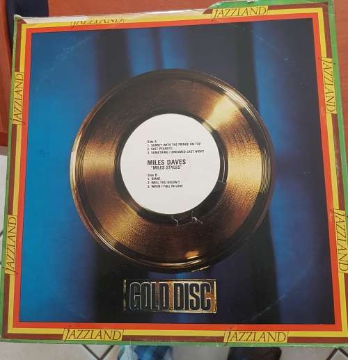 MILES DAVIS Miles Styles (Very Good+/Very Good) Jazzland JAZZ 4 - 1968 Pressing - Original inner