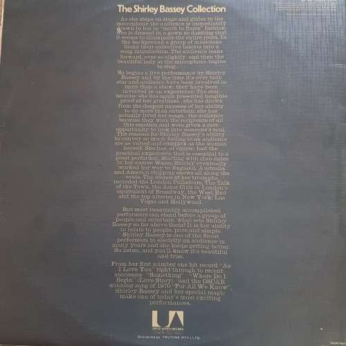 SHIRLEY BASSEY Collection - Double LP (Near Mint/Near Mint)
