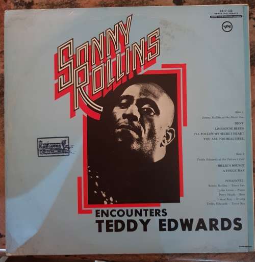 SONNY ROLLINS Encounters Teddy Edwards (Very Good/Very Good)