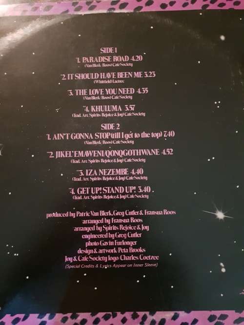 JOY Paradise Road (Very Good/Very Good) Rare