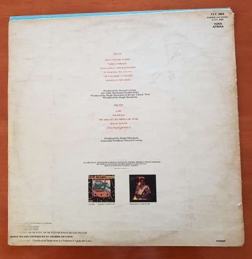 HUGH MASEKELA Liberation - Very Rare (Good+/Very Good)