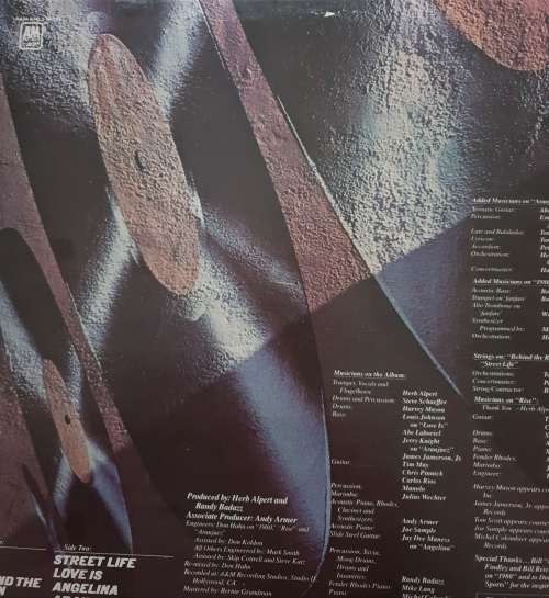 HERB ALPERT Rise (Very Good+/Very Good+)