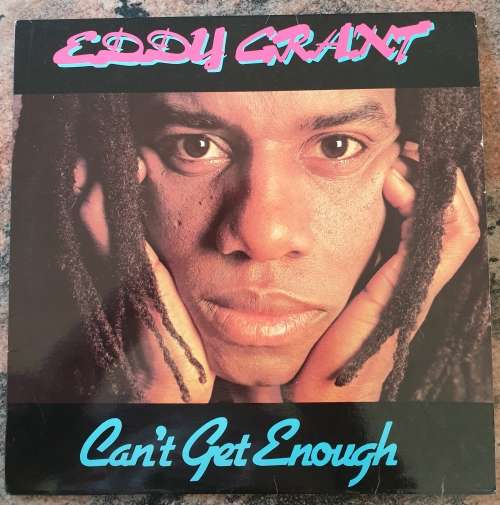 EDDY GRANT Can`t Get Enough (Very Good/Very Good+) Inner with lyrics