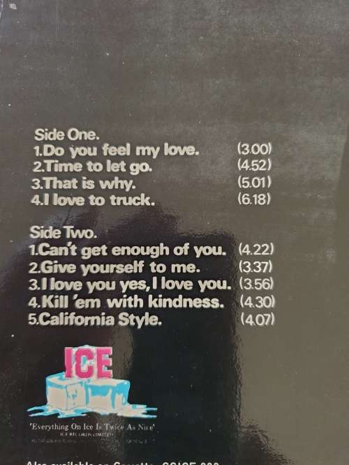 EDDY GRANT Can`t Get Enough (Very Good/Very Good+) Inner with lyrics