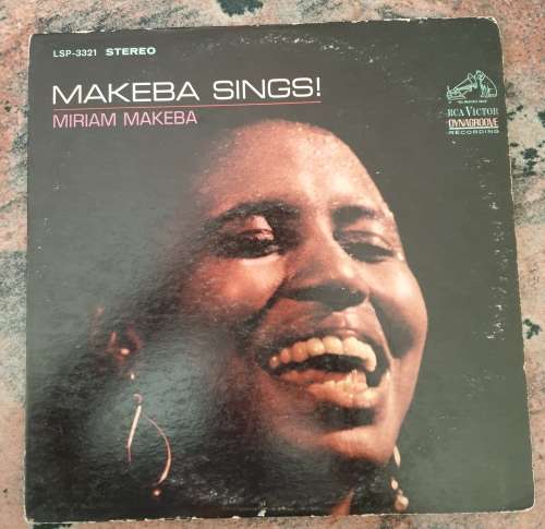 MIRIAM MAKEBA Makeba Sings! (Very Good+/Very Good) LSP-3321 US Pressing 1965 - COLLECTORS` ITEM