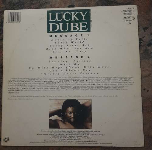 LUCKY DUBE House Of Exile (Very Good+/Very Good+)