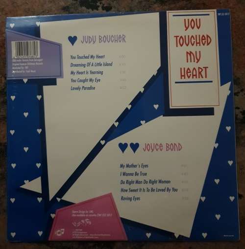 JUDY BOUCHER JOYCE BOND You Touched My Heart (New & sealed)