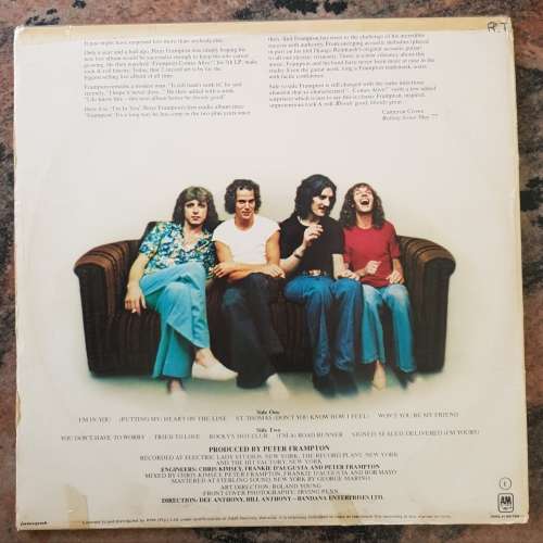 PETER FRAMPTON I'm In You (Very Good/Very Good)