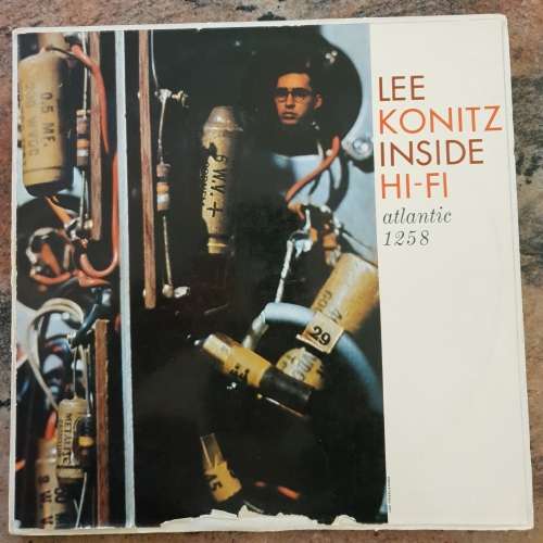 LEE KONITZ Inside Hi-Fi (VG/VG) Atlantic 1258 Released 1956 USA Pressing -COLLECTORS ITEM