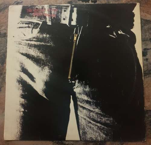 THE ROLLING STONES Sticky Fingers (Very Good+/Very Good+) NIC 003 Gallo SA Pressing 1989