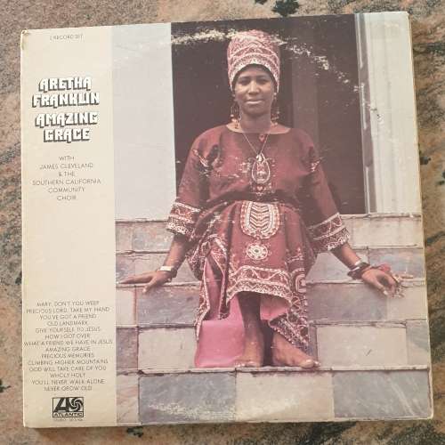 ARETHA FRANKLIN Amazing Grace - Double LP (Very Good+/VG) SD 2-906 USA Press 1972 - Gatefold sleeve