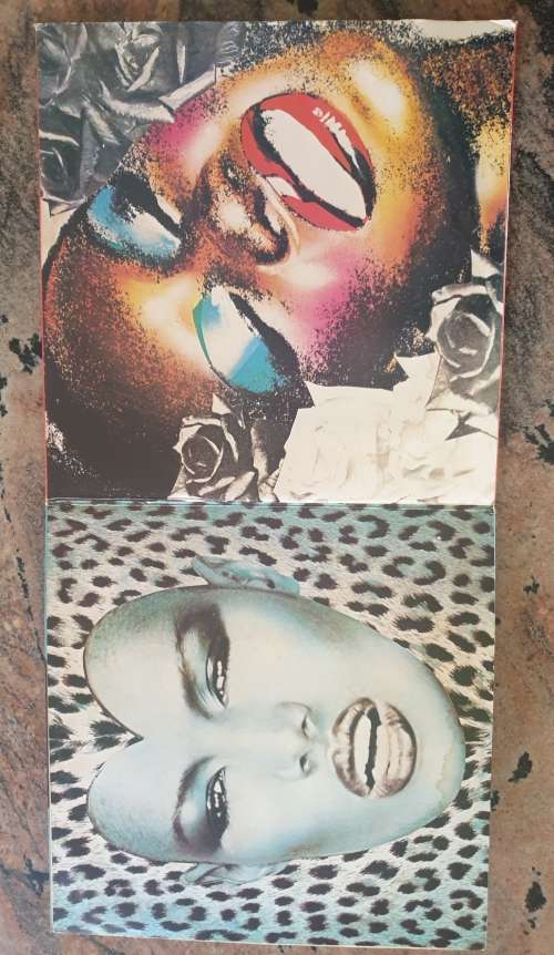 GRACE JONES Portfolio - Gatefold sleeve (Very Good+/Very Good) 1977 Island Records