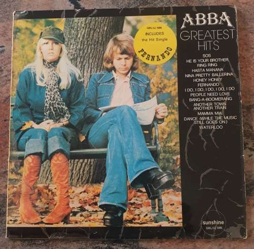 ABBA Greatest Hits (Very Good+/Very Good) GBL(L) 505 1976 SA Pressing