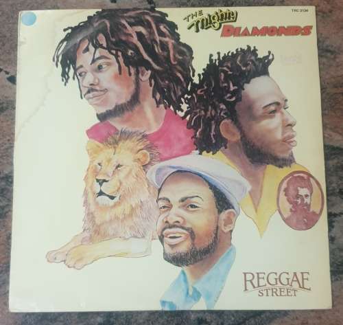 THE MIGHTY DIAMONDS Reggae Street (Very Good+/Very Good) Shanachie Records TRC 3134 SA Pressing 1981