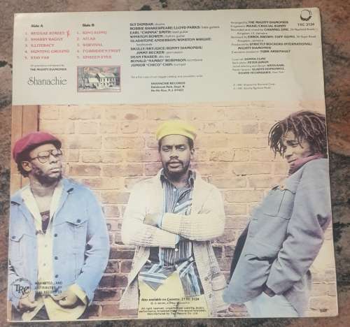 THE MIGHTY DIAMONDS Reggae Street (Very Good+/Very Good) Shanachie Records TRC 3134 SA Pressing 1981