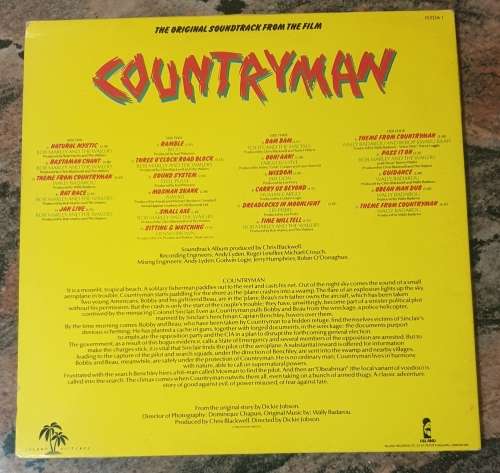 COUNTRYMAN Original Soundtrack - Double LP (VG/VG+) Island ISTDA 1 UK Press 1982 - Gatefold sleeve