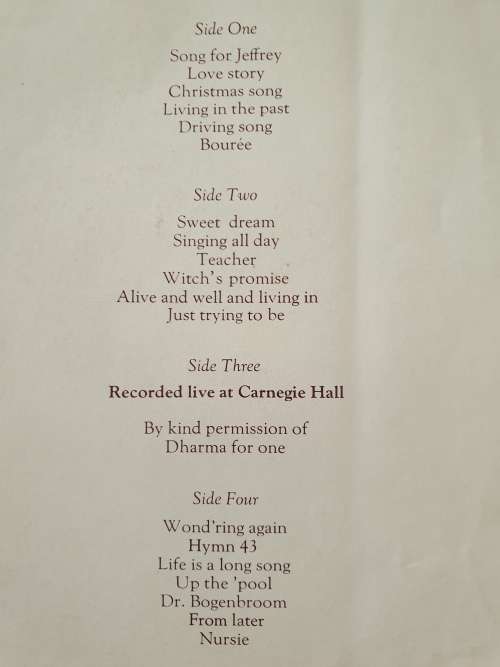 JETHRO TULL Living In The Past -  2X LP (VG+/VG) 2TS 2106 USA Press 1972 -  Hard cover booklet