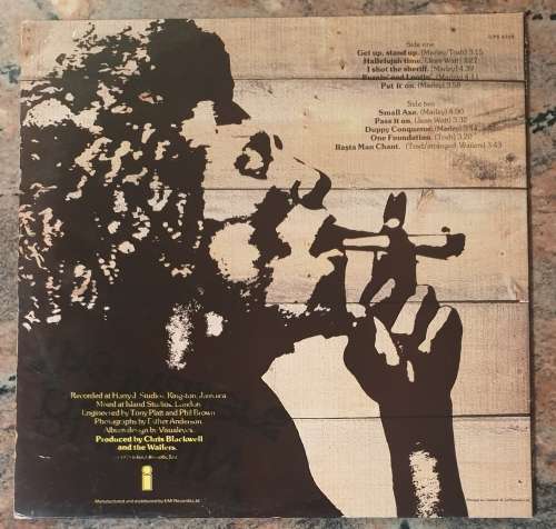 THE WAILERS Burnin'  - Gatefold (Very Good+/Very Good+) Island ILPS 9256 - Original pressing 1973