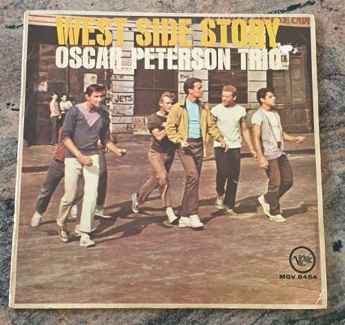 OSCAR PETERSON TRIO West Side Story (Good+/Very Good) Verve MGV 8454 SA Pressing 1962