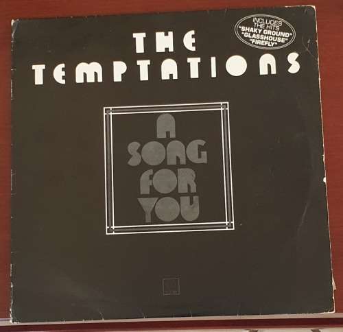 THE TEMPTATIONS A Song For You (Very Good+/Very Good) Motown TMC 5446 SA Pressing 1982