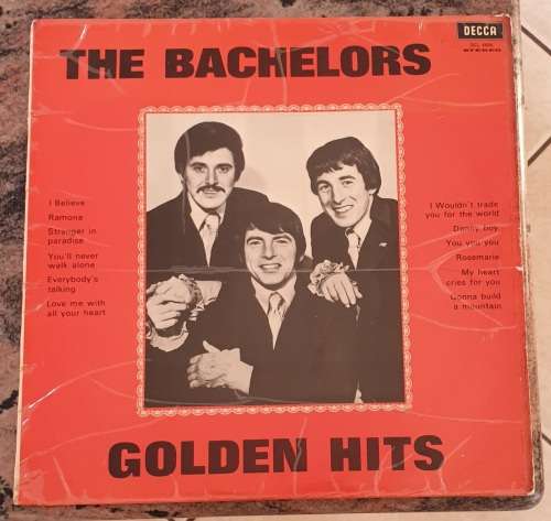 THE BACHELORS Golden Hits (Very Good/Very Good) Decca SKL 4486 - 1970 Pressing