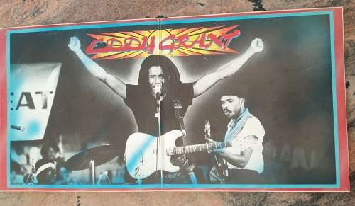 EDDY GRANT Live At Notting Hill - Double LP (VG+/VG+) ICE 2/005 South African Press 1982 - Gatefold