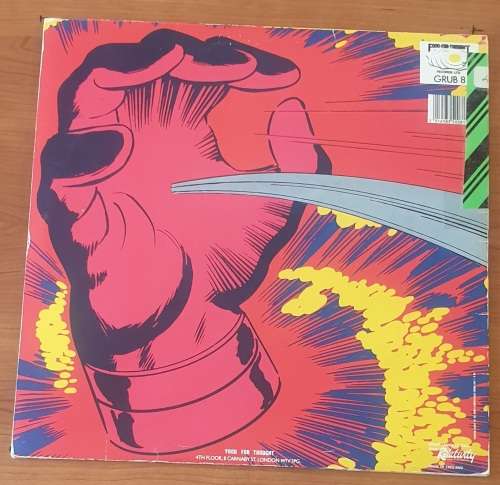 JOE SATRIANI Surfing With The Alien (VG+/VG) Reletivity Records Grub 8 UK Press 1987 - Original inne