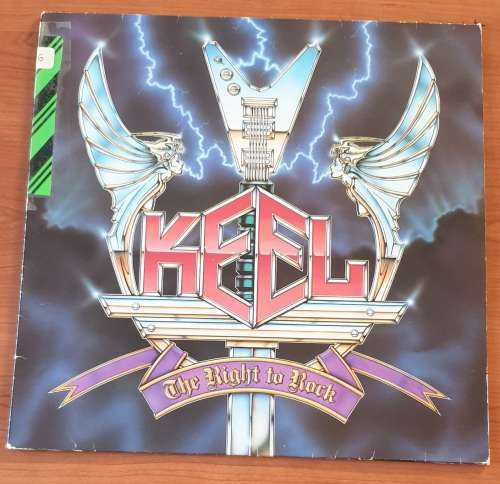 KEEL The Right Rock (Very Good+/Very Good) Vertigo 824 549-1 Netherlands Pressing 1985