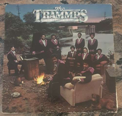 THE TRAMMPS Where Happy People Go (Very Good/Very Good) Atlantic SD 18172 USA Pressing 1976