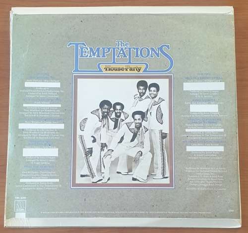 THE TEMPTATIONS House Party (Very Good+/Very Good+) Motown TMC 5290 South African Pressing 1975