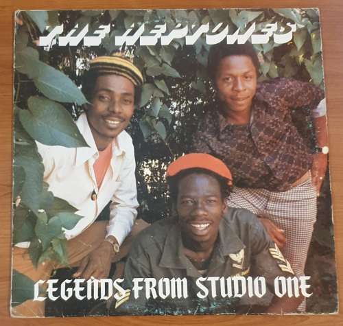 THE HEPTONES Legends From Studio One (G+/VG) Trench Town TTLP 0042 Jamaican Press - COLLECTORS` ITEM