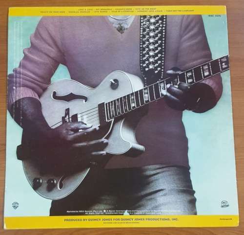 GEORGE BENSON Give Me The Night (Very Good+/Very Good+) Warner WBC 1470 SA Pressing 1980